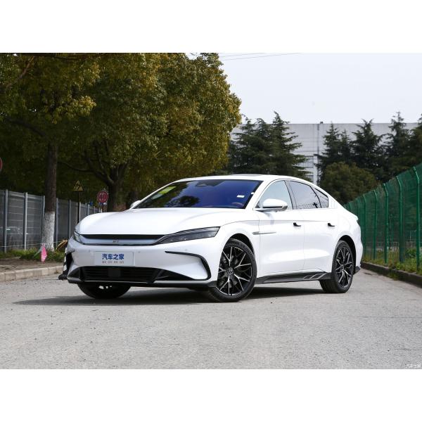 610km Energy Vehicles BYD Han EV Green 4-door Electric Sedan with Max Speed of 185Km/h