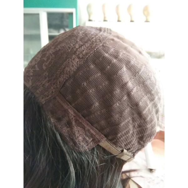 Brazilian Virgin Human Hair Kosher Wigs Naturual Color Natural Straight