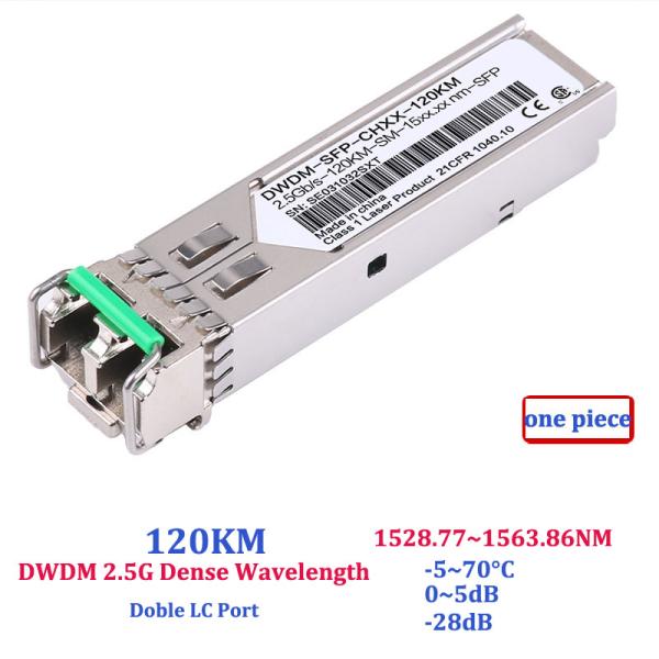 Compatible Huawei 2.5G Sfp Optical Transceivers CWDM-2.5G-40KM 80KM 120KM
