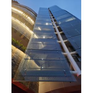 2R2G2B 7200CD/Sqm LED Advertising Video Display P25 Flexible Fixed