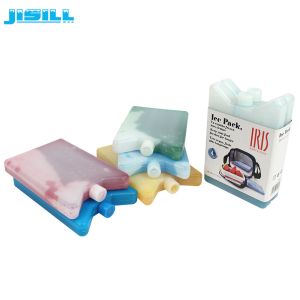 Small Reusable Plastic Ice Packs Non - Toxic For Lunch Bags And Coolers