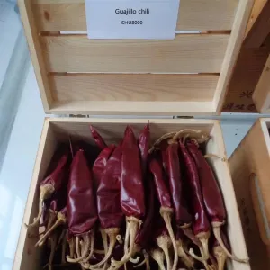 Intensely Flavored Whole Guajillo Chili Pods with Pungent Aroma