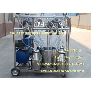 25L Dairy Farm Milking Machine Removable Milking Equipment For Cows