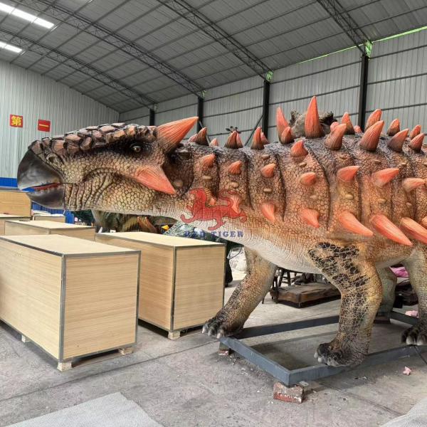 Buy Animated Realistic Animatronic Dinosaur Ankylosaurus Dinosaurs at wholesale prices