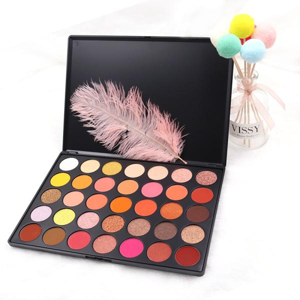 OEM Makeup Factory Custom Pigment Waterproof Eyeshadow Palette Glitters For Eye Makeup Private Label Eye Shadow