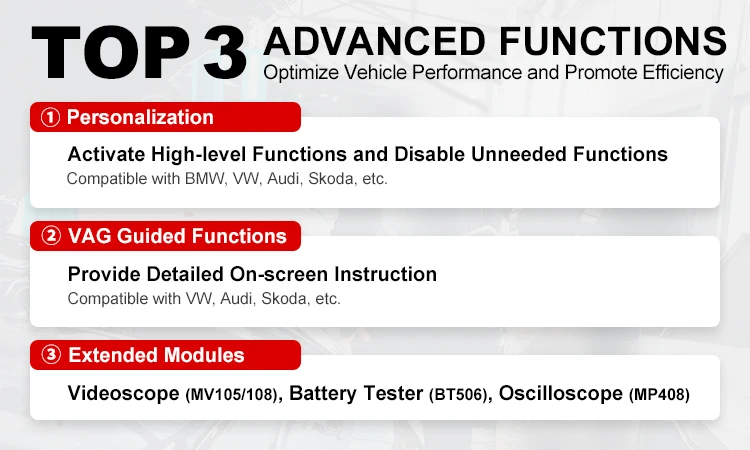 Autel MaxiCOM MK906PRO Diagnostic Tool Bluetooth Scanner Automotivo ECU Coding MK906 PRO Automotive Tools PK MS906BT MK9