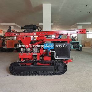 The RC130Y Solar Pile Driver is a down hole drilling rig machine and bore