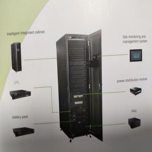 HAIRF Black 10.5kw Smart Rack Data Center With Precision Cooling System