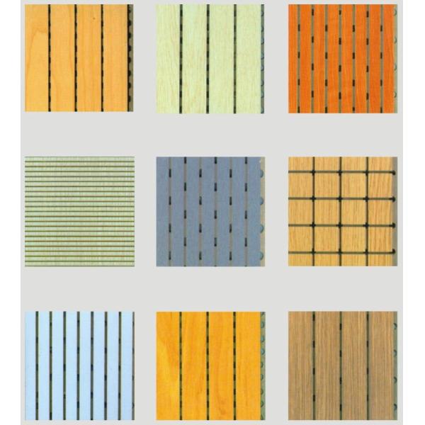 MDF grooved Acoustic wall Panel