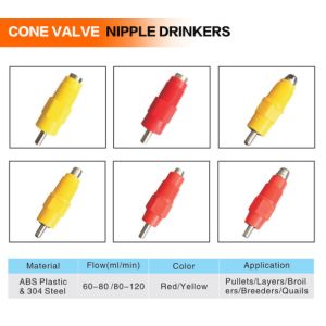 Detachable Automatic chicken nipple drinker automatic Water Stainless Steel