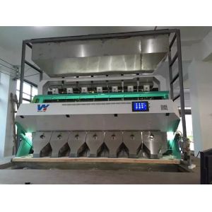 High Capacity Rice Color Sorter 0.3 - 0.9t/H 2 Years Sorting Accuracy 99.5 - 99