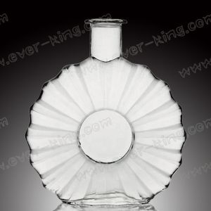 750 ML Oval Glass Liquor Bottles