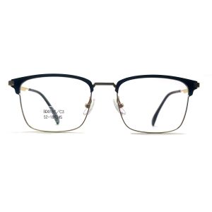 BD019T Square design Acetate Metal Frames with Full-frame construction
