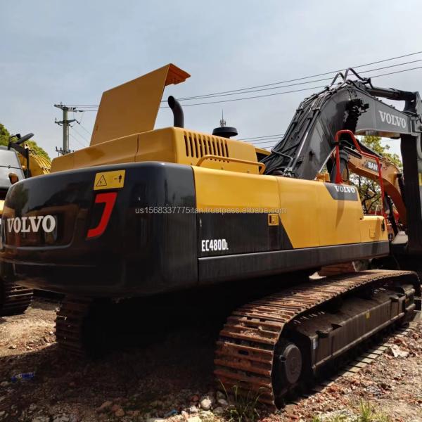 215 kw Excavators Hydraulic Crawler Used 48TON Machine VOLVO EC480 EC480D EC480DL