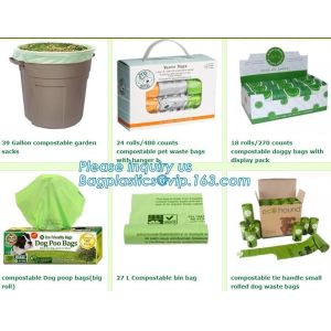 Biodegradable Plastic Bag Compostable Plastic T-shirt bag, compostable