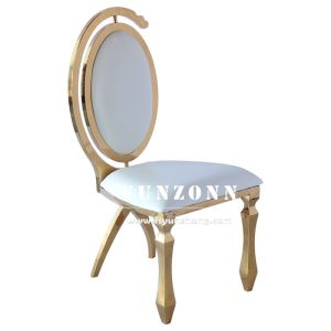 Dubai Luxury Hotel Furniture Cheap Wholesale Gold Stainless Steel Banquet