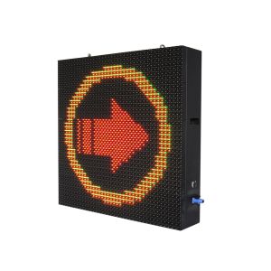 Outdoor VMS LED Display with 310W Power Consumption 3906 dot/m2 Pixel Density