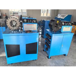 China 6-51mm 10 Dies Hose Matching Dies 500 Pieces Per Hour Portable Hose Crimping Machine Hydraulic Hose Crimper on sale
