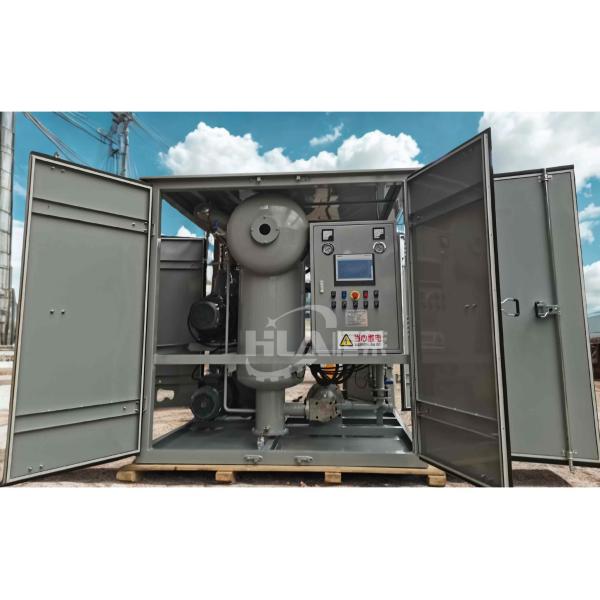 Transformer Oil Purifier Machine for High Flow Rate 600-18000L/hour Optional