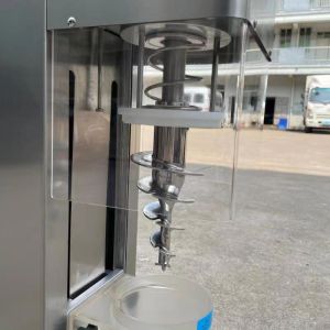 Convenient Ice Cream Blender Machine Smooth Operation Frozen Yogurt Mixing