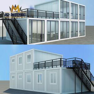 Prefabricated Sandwich Panel Porta Cabin Construction Office