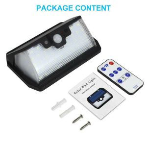 800LM 6V2W Remote Control Solar Led Lights / Solar Rechargeable Led Light