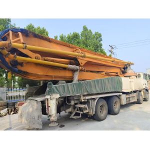 2019 SITRAK Chassis ZOOMLION 52m Concrete Pump High Pressure Max Vertical Reach