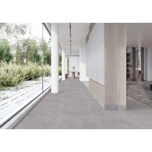 Light Grey Starry Glaze Porcelain Tile 600x1200mm AAA Grade