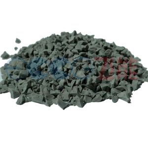 Playground Color Rubber Granules Grey EPDM Content 20% DIN EN 1183-1