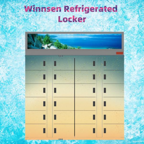 Winnsen Vegetable Refrigerated Locker Smart Electronic Goods Locker
