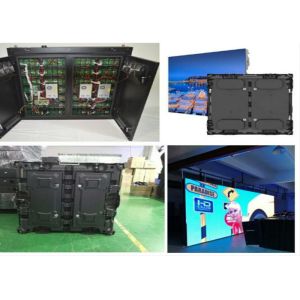 27.5W Outdoor SMD LED Display Pixel Configuration 1R1G1B Module Thickness 22mm