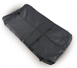 High Grade Foldable Garment Bags Black Lightweight Garment Bag with Top Grab