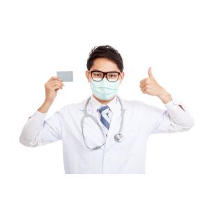 Outdoor Anti Pollution Disposable Surgical Mask 3 Ply