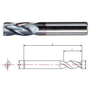 KM High precision solid carbide end mill