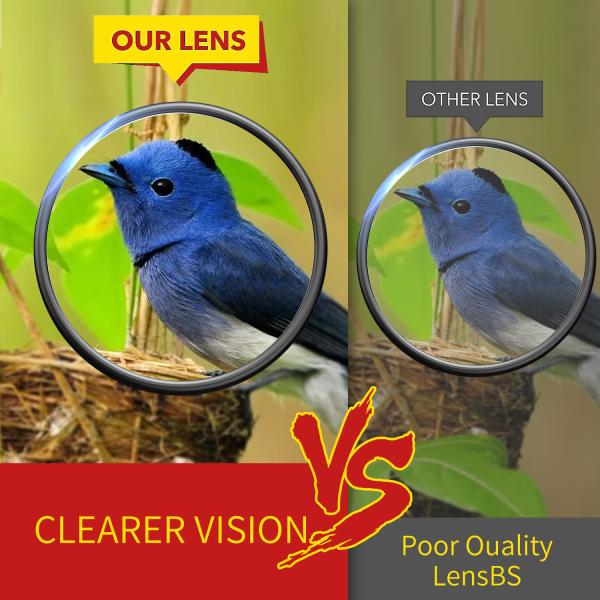 Children 8X21 High Definition Telescope Purple Kids Binocular For Exploring Nature