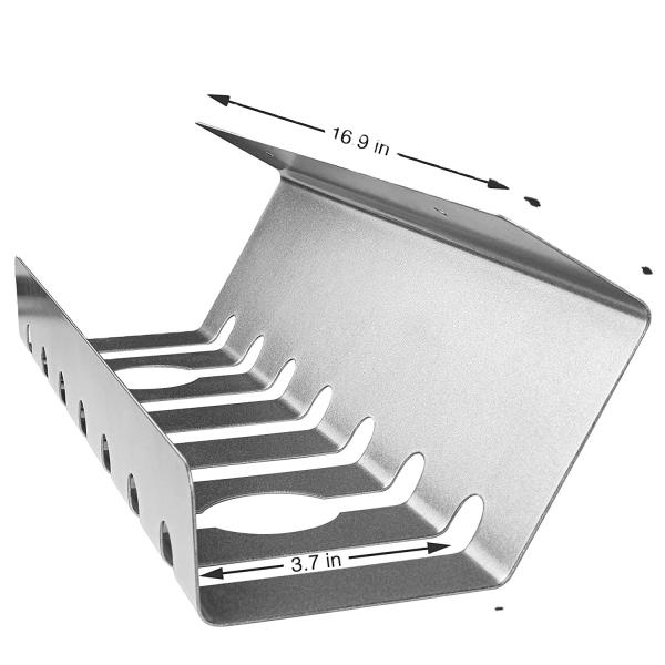 Buy Functional Design Powder Coated Metal Cable Duct for Horizontal Desk 43x10x10cm White at wholesale prices