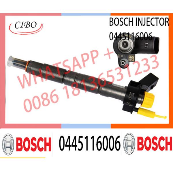 New Injector 0445116006 0445116056 0986435443 Common Rail Fuel Diesel Injector