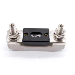 White Ceramic Fuse Block Marine Automotive Vehicle Stereo Video ANL Bolt On Fuse