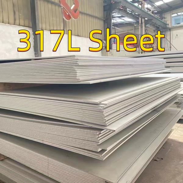 ASTM A240 AISI 317L UNS S31703 Stainless Steel Sheet 0.3-10.0mm 1000-2000mm Width