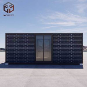 2200mm W Foldable Tiny House Container Mobile Home Hurricane Proof