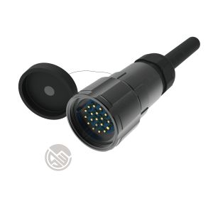 Powercon True1 Industrial Application IP67 Waterproof Male Connectors Split