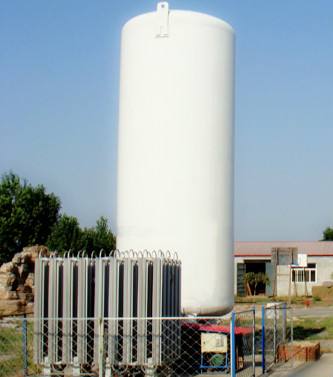 Large ISO Tank Container LIN / LAr / Liquid Nitrogen Storage Tank 200M3 - 50000M3