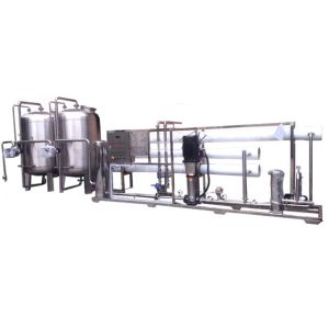 Industrial Reverse Osmosis RO Plant 2000LPH 60% - 75% Recovery Rate