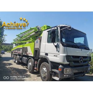 Used Beton Zoomlion Pump Truck 52X-6RZ Closed Loop Hydraulic