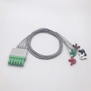 siemens drager Infinity 6 leads ECG leadwire with neonate clip