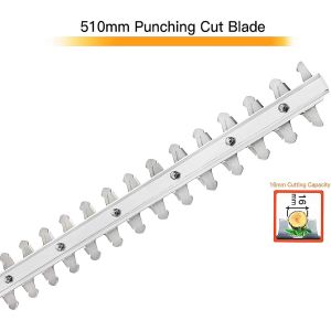 500W 510mm Blade Electric Garden Hedge And Branch Cutter ABS Case