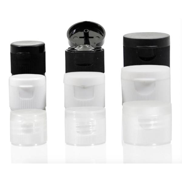 Buy Ribbed  Plastic Flip Top Cap For Hand Sanitizer Bottle 18/410 20/410 at wholesale prices
