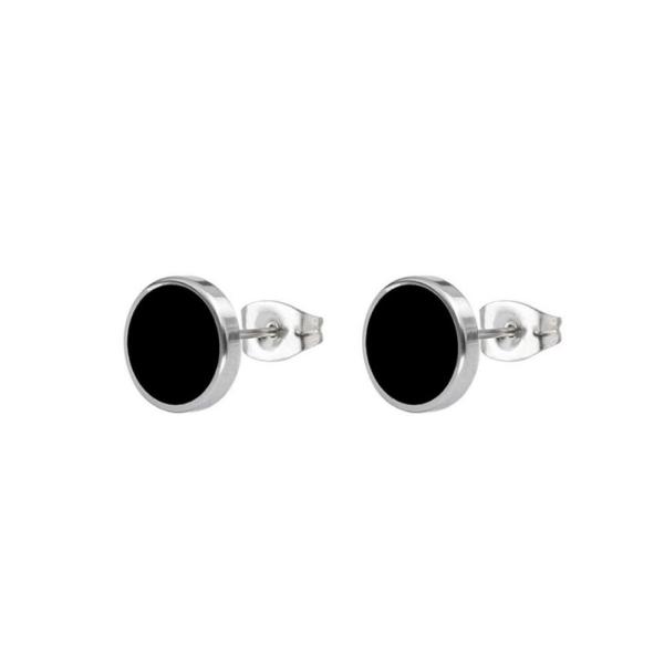 Hot Selling 6mm Small Stud Earrings Jewelry Stainless Steel Silver Earring Women