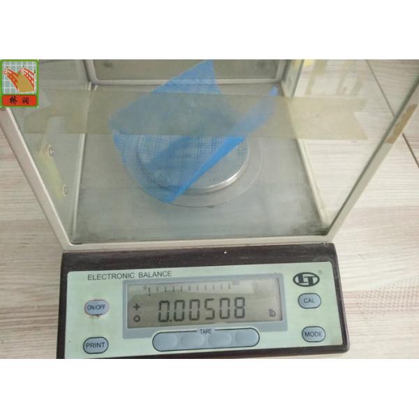 Industrial Plastic HDPE Vacuum Infusion Mesh Diamond Shaped Hole Bule Color