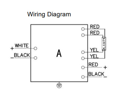 150H UV Lamp Electronic Ballast 24V DC For PW11-425-40D24
